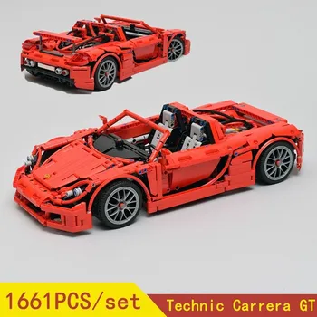 MOC SERIES Carrera GT Super Racing Car Fit LeGINGlys Technic MOC-8579 Model Kits Building Blocks Bricks Toy Kid birthday Gift
MOC SERIES Carrera GT Super Racing Car Fit LeGINGlys Technic MOC-8579 Model Kits Building Blocks Bricks Toy Kid birthday Gift