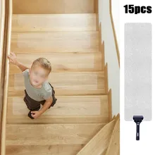 15pcs Non Slip Tape Safety Grip Sticker Transparent Anti Slip Stickers For Bathroom Stairs Step Floor 10*60cm
15pcs Non Slip Tape Safety Grip Sticker Transparent Anti Slip Stickers For Bathroom Stairs Step Floor 10*60cm