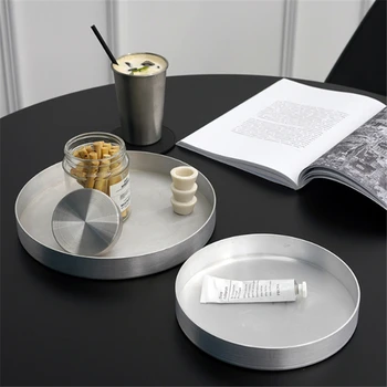 Aluminum Round Storage Tray Photo Prop Tray Industrial Style Metal Food Coffee Cake Jewelry Display Tray Home Tea Tray Organizer
Aluminum Round Storage Tray Photo Prop Tray Industrial Style Metal Food Coffee Cake Jewelry Display Tray Home Tea Tray Organizer