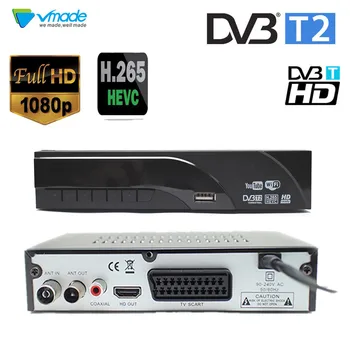 Newest DVB-T2 Terrestrial digital receiver decoder H.265/HEVC DVB-T support h265 H264 hevc dvb t2 hot sale Europe Czech Republic
Newest DVB-T2 Terrestrial digital receiver decoder H.265/HEVC DVB-T support h265 H264 hevc dvb t2 hot sale Europe Czech Republic