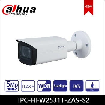Dahua IP Camera IPC-HFW2531T-ZAS-S2 5MP Lite IR Vari-focal Bullet Network Camera support poe
Dahua IP Camera IPC-HFW2531T-ZAS-S2 5MP Lite IR Vari-focal Bullet Network Camera support poe