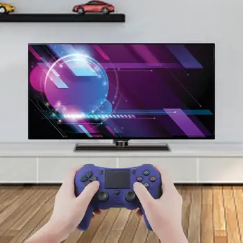 Durable Game Controller Multi-function Wireless Game Controller Gamepad Game Handle w/6 Axis Audio RGB Light for PS4
Durable Game Controller Multi-function Wireless Game Controller Gamepad Game Handle w/6 Axis Audio RGB Light for PS4
