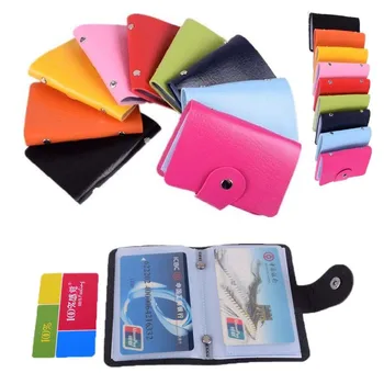 PU Leather 24 Bits Card Case Business Card Holder Credit Passport Card Bag ID Passport Card Wallet w/Magnetic Shut Card Case
PU Leather 24 Bits Card Case Business Card Holder Credit Passport Card Bag ID Passport Card Wallet w/Magnetic Shut Card Case