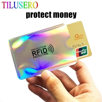 5PC New Multicolor Laser Aluminium Anti Rfid Wallet Blocking Reader Lock Bank Card Holder ID Bank Card Case Men Protection H119
5PC New Multicolor Laser Aluminium Anti Rfid Wallet Blocking Reader Lock Bank Card Holder ID Bank Card Case Men Protection H119