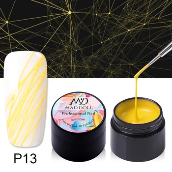 MAD DOLL Spider Painting UV Gel Nail Polish Metallic Liner Polish Soak Off Nail Art Gel Varnish Sparkling Nail Design 5g
MAD DOLL Spider Painting UV Gel Nail Polish Metallic Liner Polish Soak Off Nail Art Gel Varnish Sparkling Nail Design 5g