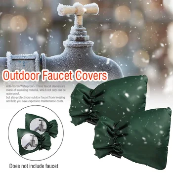2pcs Insulated Outdoor Faucet Cover Universal Waterproof Wrap Saving Tap Garden Home Freeze Protection For Winter Spigot
2pcs Insulated Outdoor Faucet Cover Universal Waterproof Wrap Saving Tap Garden Home Freeze Protection For Winter Spigot