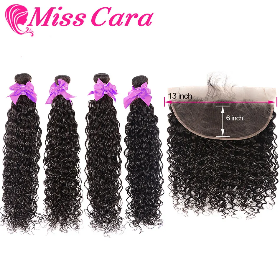 Peruvian Water Wave Bundles With Frontal Miss Cara 100% Remy Human Hair 3/4 Bundles With Closure 13*6 Frontal With Bundles
Peruvian Water Wave Bundles With Frontal Miss Cara 100% Remy Human Hair 3/4 Bundles With Closure 13*6 Frontal With Bundles