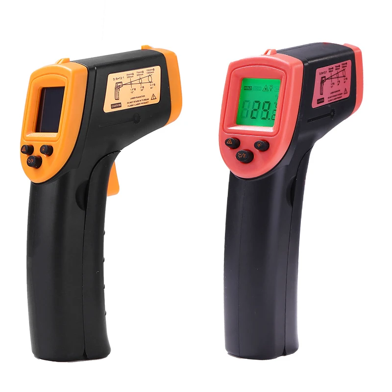 GM320 LCD Digital Non Contact Infrared Thermometered Temperature Meter Pyrometer processing circuits and liquid crystal display |