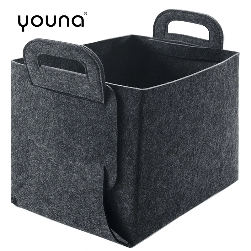 Felt Storage Basket Durable with Soft Handle Folding Collapsible Space-Saving Storage Box Perfect Solution for Office Laundry
Felt Storage Basket Durable with Soft Handle Folding Collapsible Space-Saving Storage Box Perfect Solution for Office Laundry
