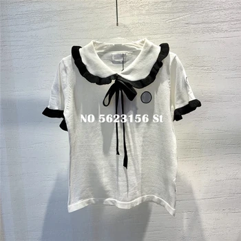 Spring Summer Sweater Women Knitted Pullover Sweet Butterfly Collar Womens Sweaters
Spring Summer Sweater Women Knitted Pullover Sweet Butterfly Collar Womens Sweaters