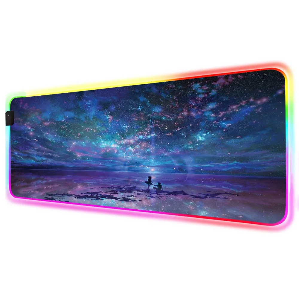 Mairuige Starry Sky RGB Game Mouse Pad Large Computer Lockedge Mousepad for Gamer XXL LED Backlit Mat Muse Keyboard Desktop Pads
Mairuige Starry Sky RGB Game Mouse Pad Large Computer Lockedge Mousepad for Gamer XXL LED Backlit Mat Muse Keyboard Desktop Pads
