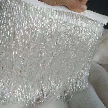 Handmade 15cm wide beaded fringe trimming, all kinds of colors in stock, 1 yard/color/lot 
Handmade 15cm wide beaded fringe trimming, all kinds of colors in stock, 1 yard/color/lot