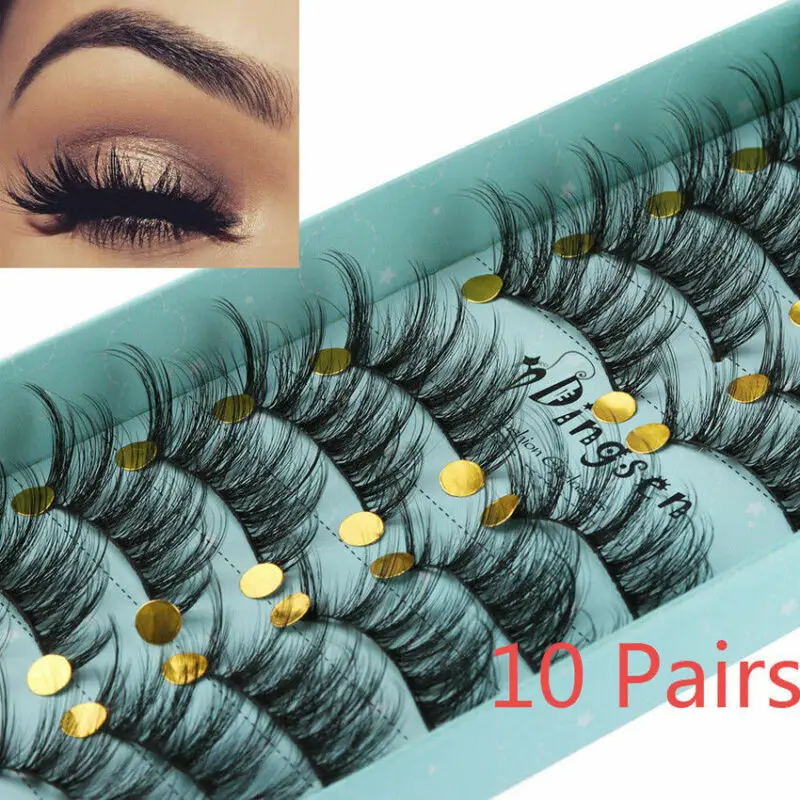 10 pairs of 3D false eyelashes long and elegant fluffy natural long eyelashes handmade hardcover false eyelashes
10 pairs of 3D false eyelashes long and elegant fluffy natural long eyelashes handmade hardcover false eyelashes