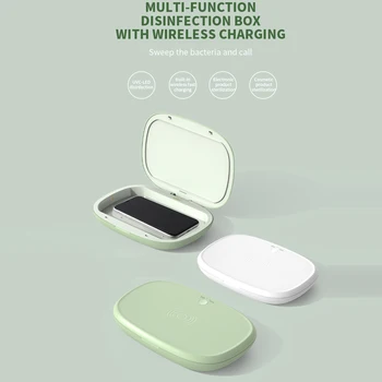Multifunction 10W Mobile Wireless Charger Aroma UV Sterilizing Box Phone Cleaner UVC Disinfection Toothbrush Mask UV Sterilizer
Multifunction 10W Mobile Wireless Charger Aroma UV Sterilizing Box Phone Cleaner UVC Disinfection Toothbrush Mask UV Sterilizer