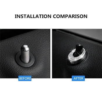 Door decoration decorative stick door bolt cover For Mercedes-Benz E260 GLK200 GLA CLAC180 interior modification door decoration
Door decoration decorative stick door bolt cover For Mercedes-Benz E260 GLK200 GLA CLAC180 interior modification door decoration