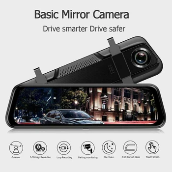 Car DVR 10" Stream RearView Mirror Touch Screen Super Night Vision 1080P Dash Cam Camera Video Recorder Auto Registrar Dashcam
Car DVR 10" Stream RearView Mirror Touch Screen Super Night Vision 1080P Dash Cam Camera Video Recorder Auto Registrar Dashcam
