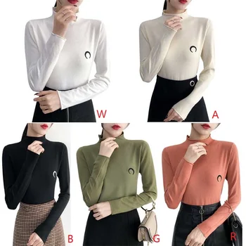 Fashion autumn ladies sweater pullover knit bottoming top korean style soft solid color fallc lothes jumpers
Fashion autumn ladies sweater pullover knit bottoming top korean style soft solid color fallc lothes jumpers