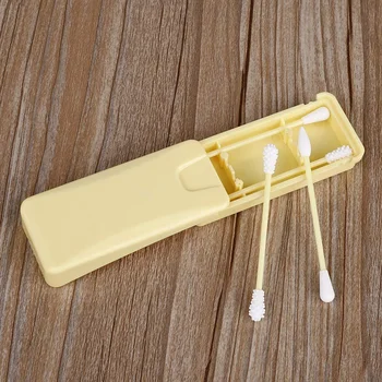Reusable Silicone Cotton Swab, Washable Silicone Swabs Double Tipped Silicone Cotton Buds Travel Cosmetic Makeup
Reusable Silicone Cotton Swab, Washable Silicone Swabs Double Tipped Silicone Cotton Buds Travel Cosmetic Makeup