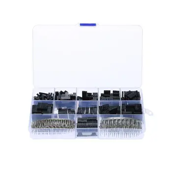 Household 620pcs Plastic Housing Terminal Needle Combination Male + Female Pitch Terminal 2.54 Connector Terminal Terminal C0T6
Household 620pcs Plastic Housing Terminal Needle Combination Male + Female Pitch Terminal 2.54 Connector Terminal Terminal C0T6