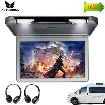 13.3" 1080P Car Ceiling Flip Down Monitor Touch Button Roof Mount Overhead Video Player for Car Built-in Speaker FM HDMI SD IR
13.3" 1080P Car Ceiling Flip Down Monitor Touch Button Roof Mount Overhead Video Player for Car Built-in Speaker FM HDMI SD IR