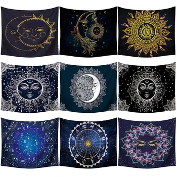 72*92cm Sun Moon Printed Soft Wall Cloth Tapestry Polyester Hanging Wall Carpet Decorative Tablecloth Blanket Home Decor 60001
72*92cm Sun Moon Printed Soft Wall Cloth Tapestry Polyester Hanging Wall Carpet Decorative Tablecloth Blanket Home Decor 60001