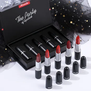 5PCS Lipstick Set Long Lasting Nude Matte Red Velvet Lipgloss Sexy Makeup Kit Waterproof Lipstick Tubes Pigments Makeup set
5PCS Lipstick Set Long Lasting Nude Matte Red Velvet Lipgloss Sexy Makeup Kit Waterproof Lipstick Tubes Pigments Makeup set