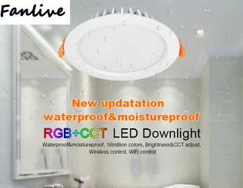 wholesales 2.4GHz Mi-Light Wifi waterproof&moistureproof multi-function 15W RGBCW+RGBWW RGB+CCT LED SMD down light
wholesales 2.4GHz Mi-Light Wifi waterproof&moistureproof multi-function 15W RGBCW+RGBWW RGB+CCT LED SMD down light
