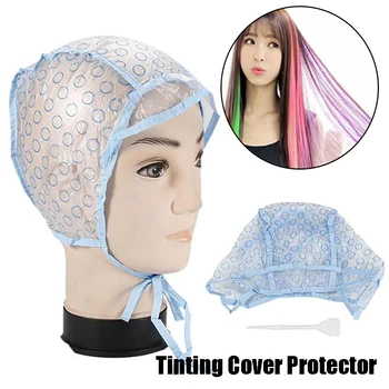 10pcs/set Professional Hair Dyeing Cap with Hook Needle Reusable Tipping Cap Hairdressing Styling Tools 
10pcs/set Professional Hair Dyeing Cap with Hook Needle Reusable Tipping Cap Hairdressing Styling Tools