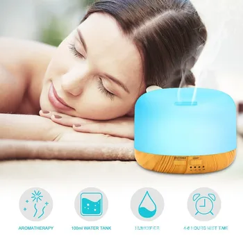 300/500MLAir Humidifier Essential Oil Diffuser Ultrasonic Cool Mist Maker Fogger Humidifier LED Lamp Aroma Diffuser Electric
300/500MLAir Humidifier Essential Oil Diffuser Ultrasonic Cool Mist Maker Fogger Humidifier LED Lamp Aroma Diffuser Electric