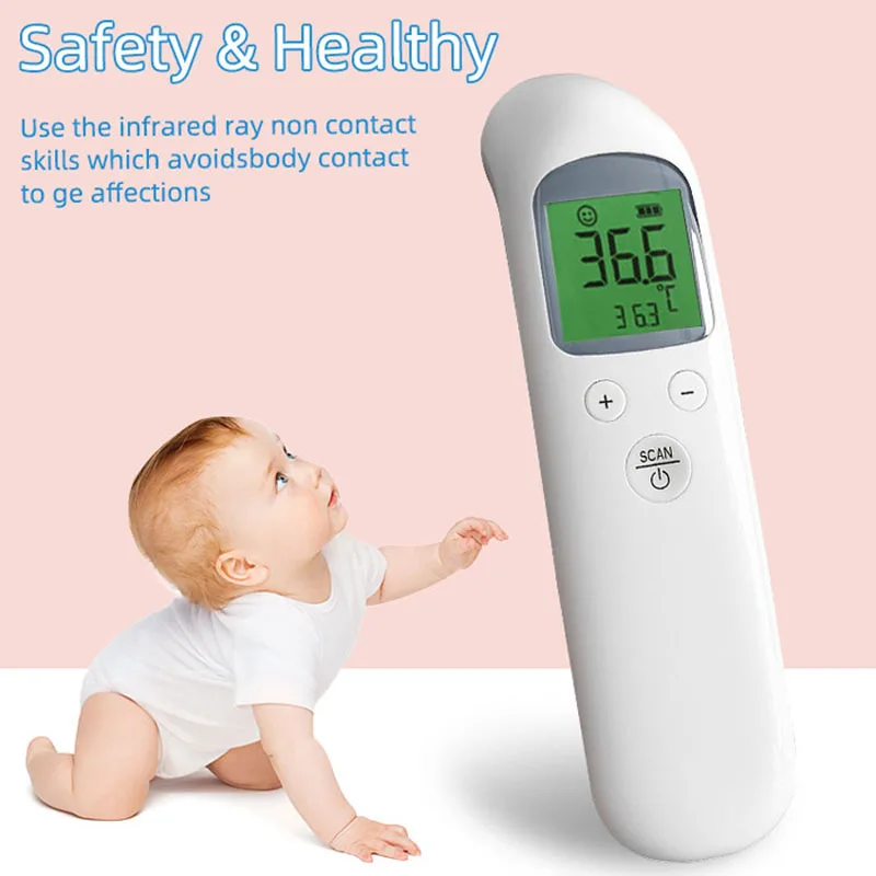 Medical Infrared Thermometer Body Temperature Fever Digital Measure Tool Non Contact Infrared Thermometer for Baby Adult
Medical Infrared Thermometer Body Temperature Fever Digital Measure Tool Non Contact Infrared Thermometer for Baby Adult
