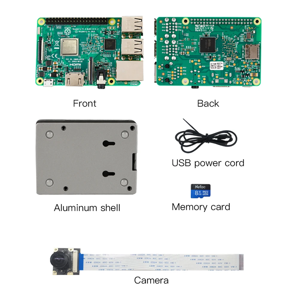 Алюминиевый Чехол Creality 3D Raspberry Pi 3-го поколения B, отслеживание камеры в реальном времени, онлайн нарезка, отображение видимой температуры
Алюминиевый Чехол Creality 3D Raspberry Pi 3-го поколения B, отслеживание камеры в реальном времени, онлайн нарезка, отображение видимой температуры