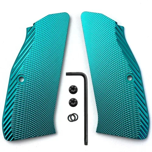 TOtrait CZ75 Aluminum Grips for CZ 75 Full Size, SP-01 Series, 75B BD,CZ75 Shadow 2, Screws Included
TOtrait CZ75 Aluminum Grips for CZ 75 Full Size, SP-01 Series, 75B BD,CZ75 Shadow 2, Screws Included