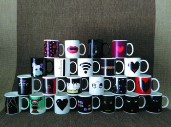 Creative 12 Patterns Style Magic Mug Positive Energy Color Changing Cup Ceramic Discoloration Coffee Tea Milk Mugs Novelty Gifts
Creative 12 Patterns Style Magic Mug Positive Energy Color Changing Cup Ceramic Discoloration Coffee Tea Milk Mugs Novelty Gifts