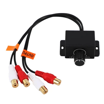 Universal Car Amplifier Bass Remote Volume Control Potentiometer Rca Input and Output 2Rca Car Potentiometer
Universal Car Amplifier Bass Remote Volume Control Potentiometer Rca Input and Output 2Rca Car Potentiometer