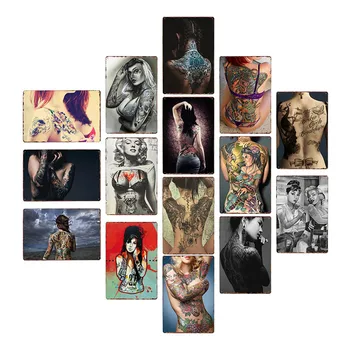 Tattoo Girl Pin Up Tin Sign Metal Plaque Tattoo Studio Shop Decoration Wall Vintage Art Painting Poster 20x30cm
Tattoo Girl Pin Up Tin Sign Metal Plaque Tattoo Studio Shop Decoration Wall Vintage Art Painting Poster 20x30cm