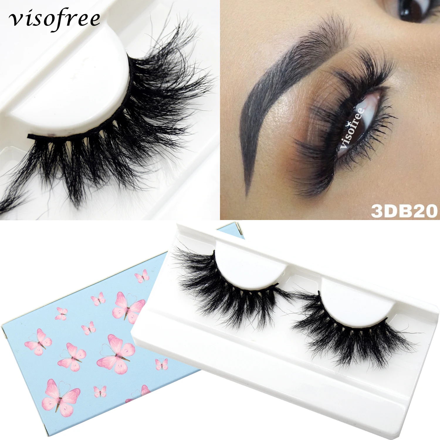 Visofree 3D Faux Mink Eyelashes Natural Thick Long False Eyelashes Dramatic Fake Lashes Makeup Extension Eyelashes maquiagem
Visofree 3D Faux Mink Eyelashes Natural Thick Long False Eyelashes Dramatic Fake Lashes Makeup Extension Eyelashes maquiagem