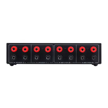 Professional Two-In-Two-Out Audio Signal Switcher Audio Power Amplifier Audio Splitter Comparator
Professional Two-In-Two-Out Audio Signal Switcher Audio Power Amplifier Audio Splitter Comparator