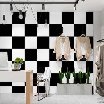 Black and White Square Plaid Square Wallpaper Modern Minimalist Restaurant Hair Salon Hairdressing Clothing Store Background
Black and White Square Plaid Square Wallpaper Modern Minimalist Restaurant Hair Salon Hairdressing Clothing Store Background