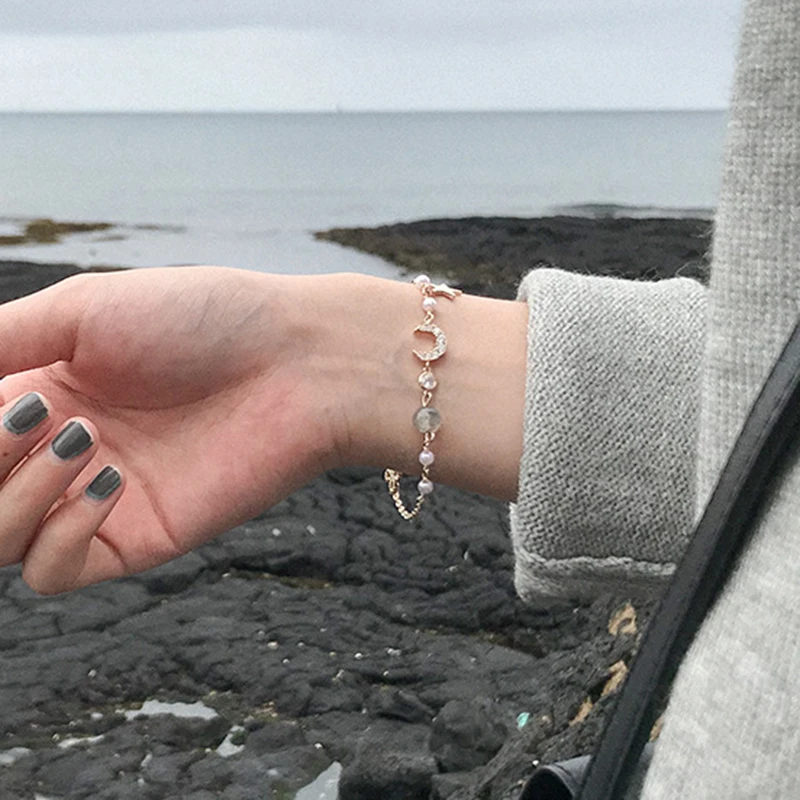 2019 Gold Color Multilayer Beaded Pendant Bracelets and Bangles Fashion Women Moon Star Charm Bracelet Jewelry Accessories
2019 Gold Color Multilayer Beaded Pendant Bracelets and Bangles Fashion Women Moon Star Charm Bracelet Jewelry Accessories