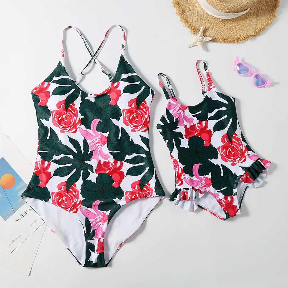 Floral Mother Daughter Matching Swimsuits Family Look Mommy and Me Swimwear Clothes Women Girls Mom Mum Baby Bath Suits Dresses
Floral Mother Daughter Matching Swimsuits Family Look Mommy and Me Swimwear Clothes Women Girls Mom Mum Baby Bath Suits Dresses