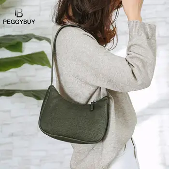 Women Vintage Split PU Leather Bags Retro Crocodile Pattern Shoulder Bag Solid Shoulder Shopping Totes Bag Dropshipping
Women Vintage Split PU Leather Bags Retro Crocodile Pattern Shoulder Bag Solid Shoulder Shopping Totes Bag Dropshipping