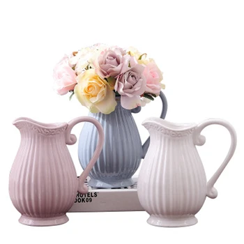 Minimalism Ceramic vase creative Kettle Flower Pot Flower Basket Hydroponic Plant Vases Decoration Tabletop Plants Home Decor
Minimalism Ceramic vase creative Kettle Flower Pot Flower Basket Hydroponic Plant Vases Decoration Tabletop Plants Home Decor