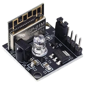 ESP8285 Infrared Transceiver Module Remote Control Switch Module Wireless WIFI Transceiver Development Learning Board
ESP8285 Infrared Transceiver Module Remote Control Switch Module Wireless WIFI Transceiver Development Learning Board