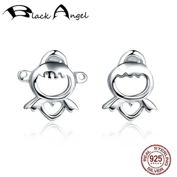 Limited time sale New Design Genuine 925 Sterling Silver Elves Fairy Asymmetry Original CZ Stud Earrings 925 Silver Fine Jewelry 
Limited time sale New Design Genuine 925 Sterling Silver Elves Fairy Asymmetry Original CZ Stud Earrings 925 Silver Fine Jewelry