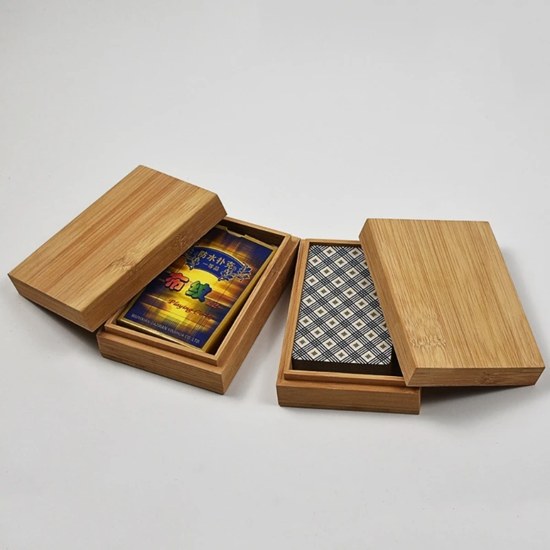 Bamboo Cards Storage Box Desktop Poker Playing Card Box Case for Tarot Playing Games Table Board Deck Game
Bamboo Cards Storage Box Desktop Poker Playing Card Box Case for Tarot Playing Games Table Board Deck Game