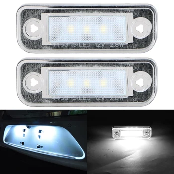 LEEPEE 1 pair Car Accessories 12V 2.8W Signal Lamp For Mercedes-Benz W203 W211 C219 R171 CLS SLK Car Licence Plate Light 3528SMD
LEEPEE 1 pair Car Accessories 12V 2.8W Signal Lamp For Mercedes-Benz W203 W211 C219 R171 CLS SLK Car Licence Plate Light 3528SMD