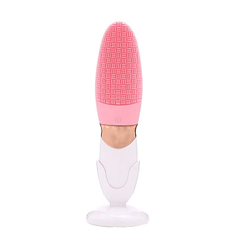 Electric Silicone Facial Cleansing Brush Face Pore Cleaner Ultrasonic Vibration Waterproof Face Washing Tool Face Scrubber
Electric Silicone Facial Cleansing Brush Face Pore Cleaner Ultrasonic Vibration Waterproof Face Washing Tool Face Scrubber