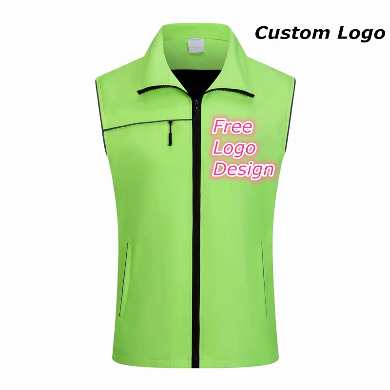 Free Shipping! 1PCS Free Custom Design Vests Print Logo Men Woman High visibility safety vest work vest construction vest
Free Shipping! 1PCS Free Custom Design Vests Print Logo Men Woman High visibility safety vest work vest construction vest