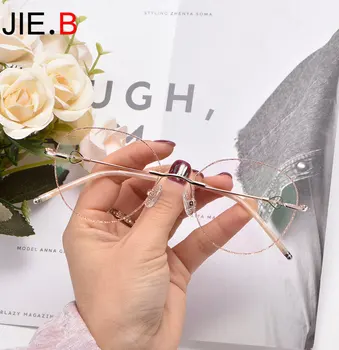 2020 new fashion anti-blue light retro net red female glasses frame diamond trend frameless customizable myopia
2020 new fashion anti-blue light retro net red female glasses frame diamond trend frameless customizable myopia