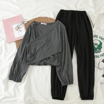two piece set top and pants tracksuit women 2020 plus size summer autumn club outfits casual BLACK 2 piece set women clothes
two piece set top and pants tracksuit women 2020 plus size summer autumn club outfits casual BLACK 2 piece set women clothes